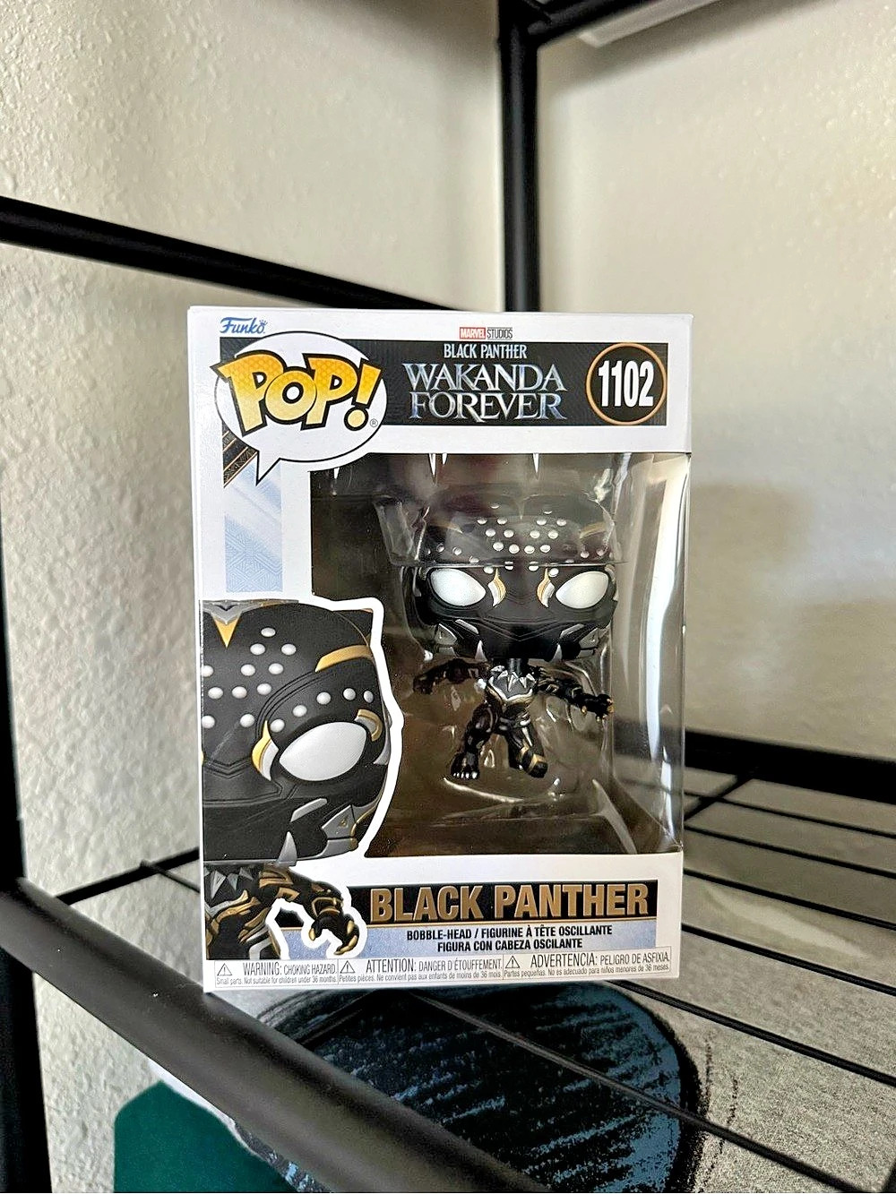 Funko Pop! Black Panther Wakanda Forever #1102 Black & Gold